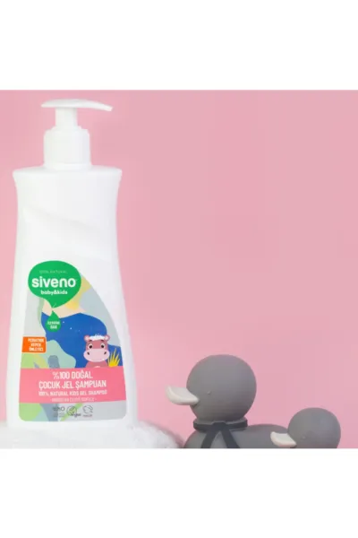 Siveno %100 Doğal Çocuk Jel Şampuan 325 ml