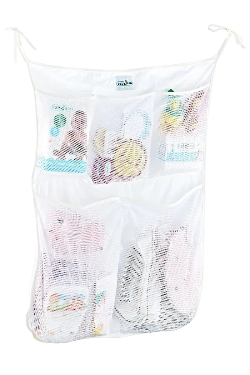 BabyJem Yatak Başı Organizer 555 Beyaz