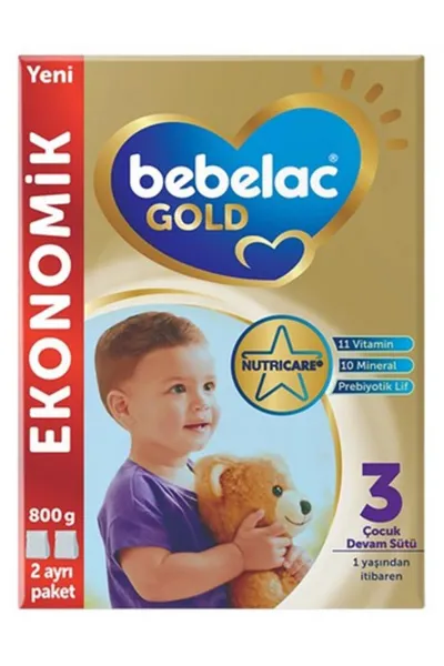 Bebelac Gold Bebek Devam Sütü No3 800 Gr
