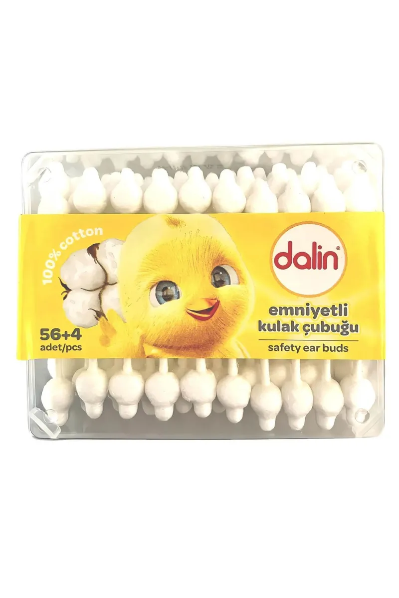 Dalin Emniyetli Kulak Çubuğu 60 Adet