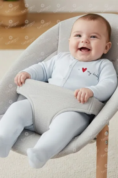 Unisex Daddy Yazılı Beyaz Patikli Tulum