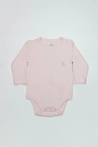 Bistyle Natural Basic Style Uzun Kol Body 17104 Pembe
