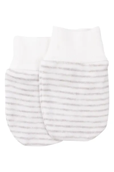 Unisex Ekru Very Cute Nakışlı 5 Parça Organik Hastane Çıkış Seti