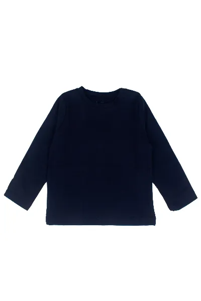 Unisex Lacivert Uzun Kollu Body