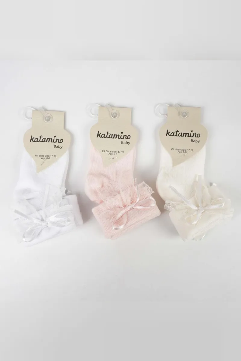 Katamino Anahid Aks Kız Bebek Soket Çorap K46310 Asorti