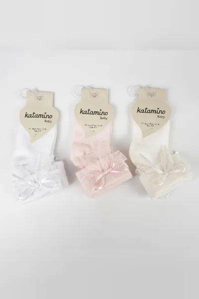 Katamino Anahid Aks Kız Bebek Soket Çorap K46310 Asorti