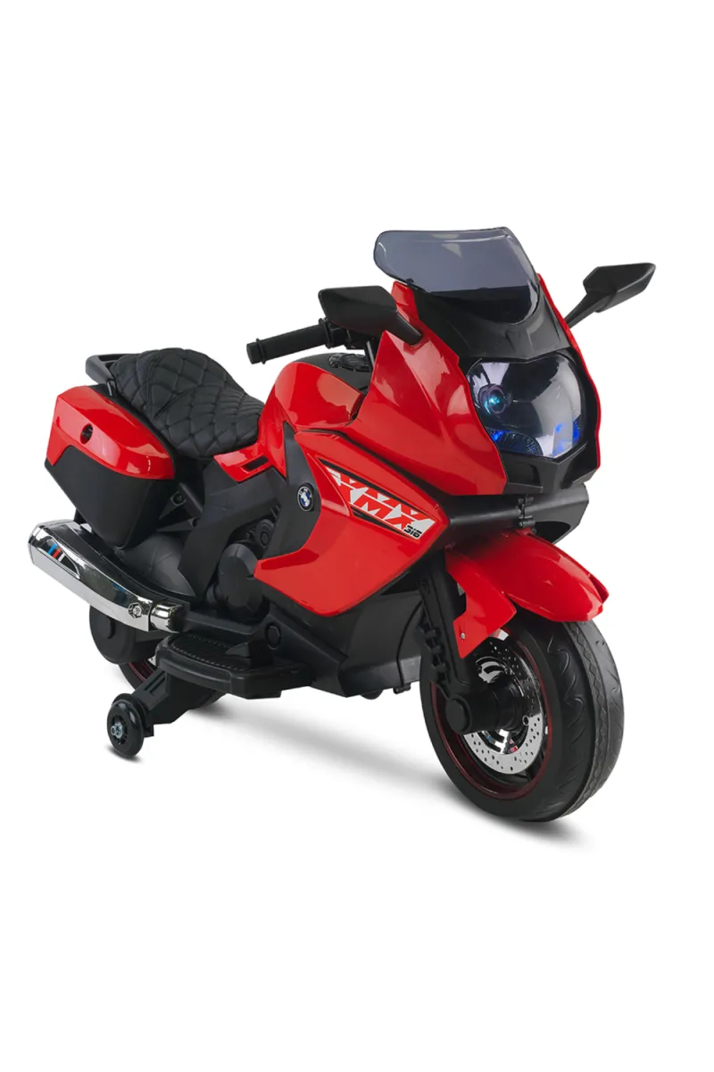 Babyhope 438A XMX-316 Ledli Akülü Motor 12 Volt Kırmızı