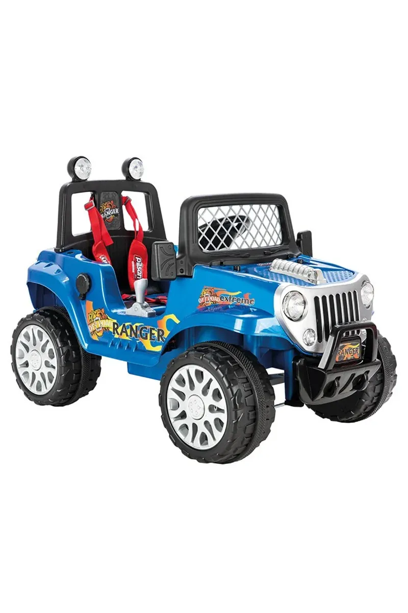 Pilsan Ranger Akülü Araba 12 Volt 05-107 Metalik Mavi