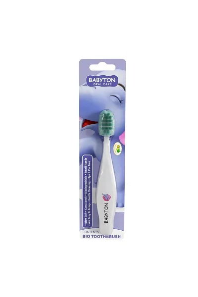 Babyton Bio Ultra Yumuşak Çocuk Diş Fırçası Fil