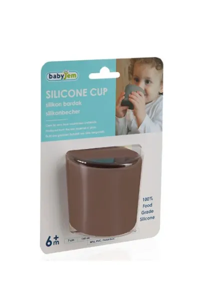 BabyJem Silikon Bardak 714 Latte