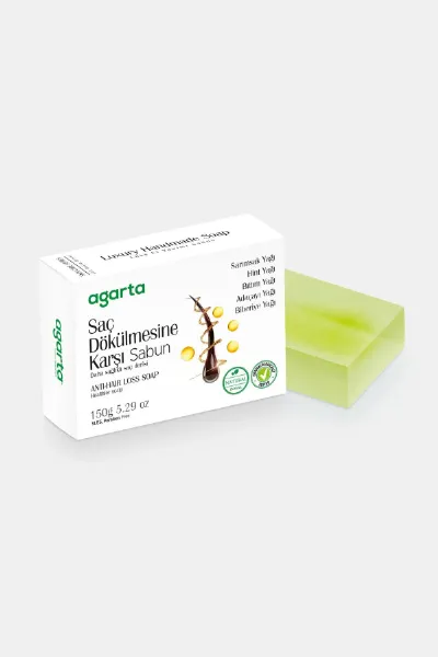 Agarta Cilt Bakım Sabunu 150 Gr Saç Dökülmesine Karşı