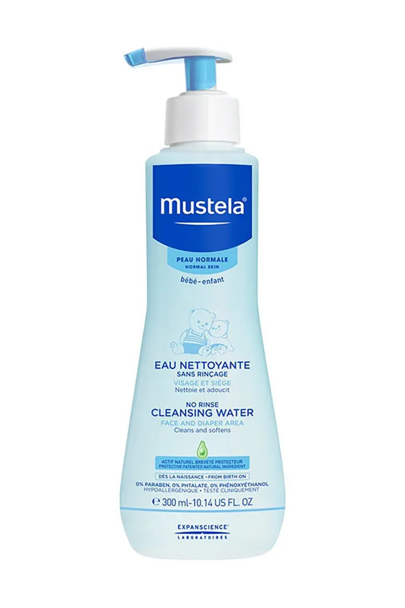 Mustela Cleansing Water Durulama Gerektirmeyen Temizleme Sıvısı 300 ml