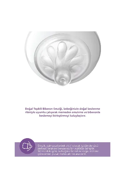 Philips Avent Doğal Tepkili Natural Response PP Biberon 330 ml 3+ Ay