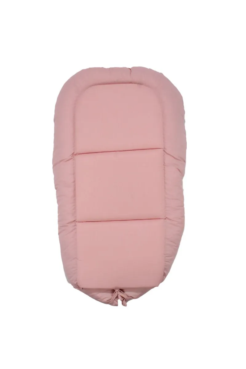 Unisex Pembe Yastıklı Taşınabilir Lüx Babynest