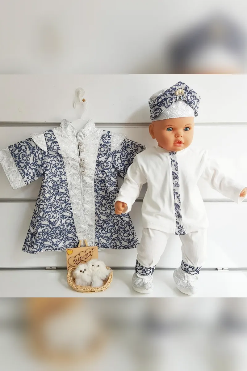 İşlemeli Sultan Bebek Mevlüt Takımı
