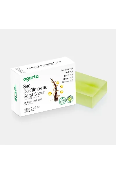 Agarta Cilt Bakım Sabunu 150 Gr Saç Dökülmesine Karşı