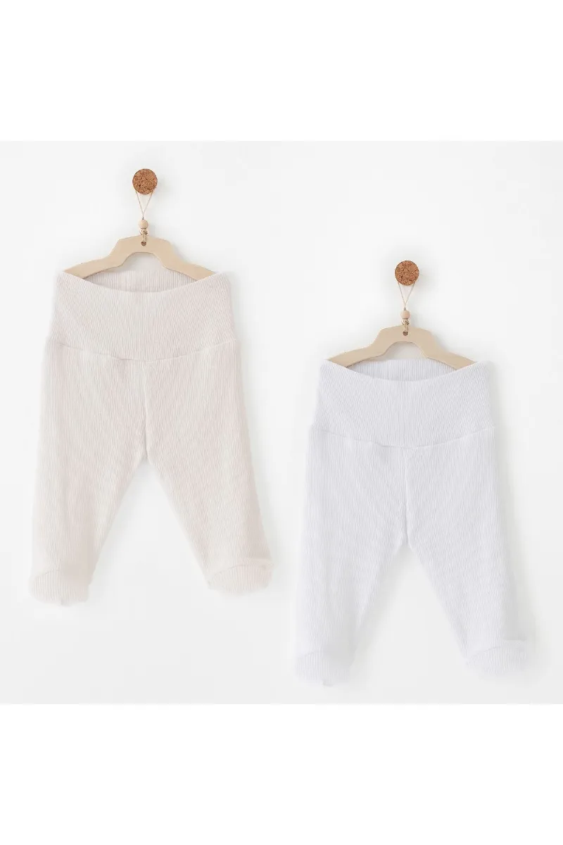 Andywawa AC26764 Special Modal 2li Pantolon Ecru White