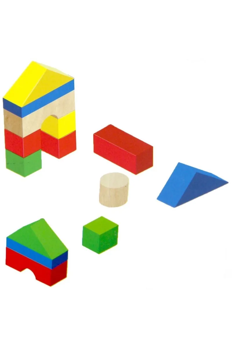 PlayWood 29 Parça Ahşap Bloklar