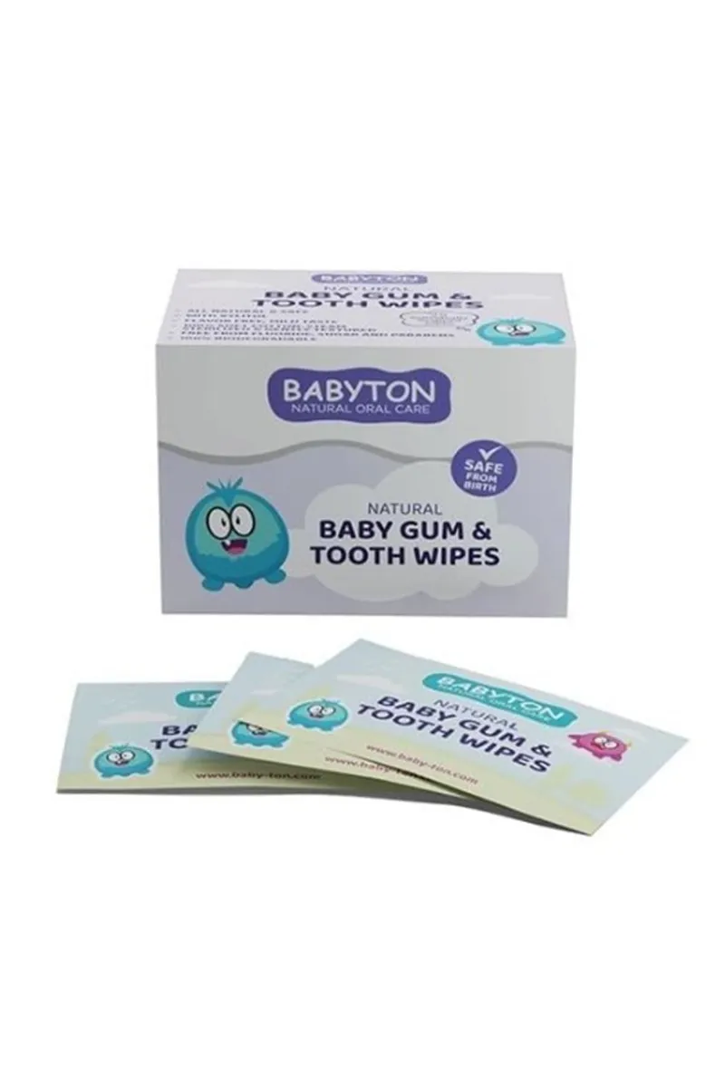 Babyton Bebekler İçin Diş Ve Damak Temizleme Mendili