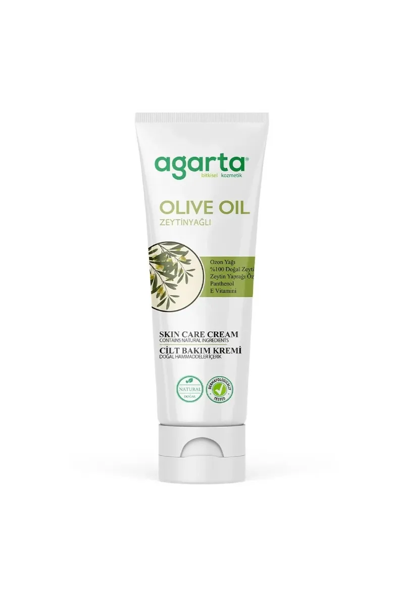 Agarta Doğal Cilt Bakım Kremi 75 ml Zeytinyağlı