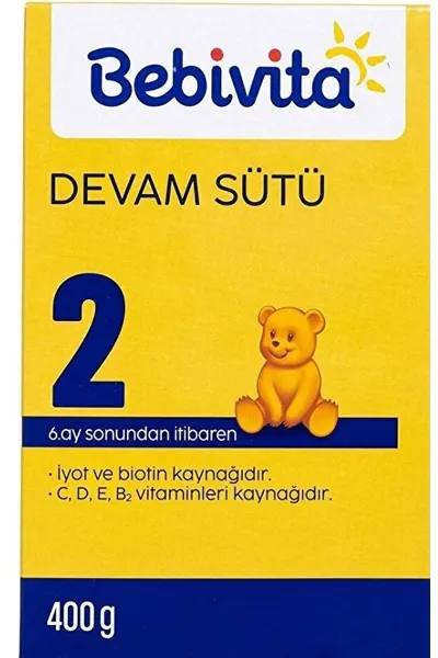Bebivita Bebek Devam Sütü 2 400 Gr