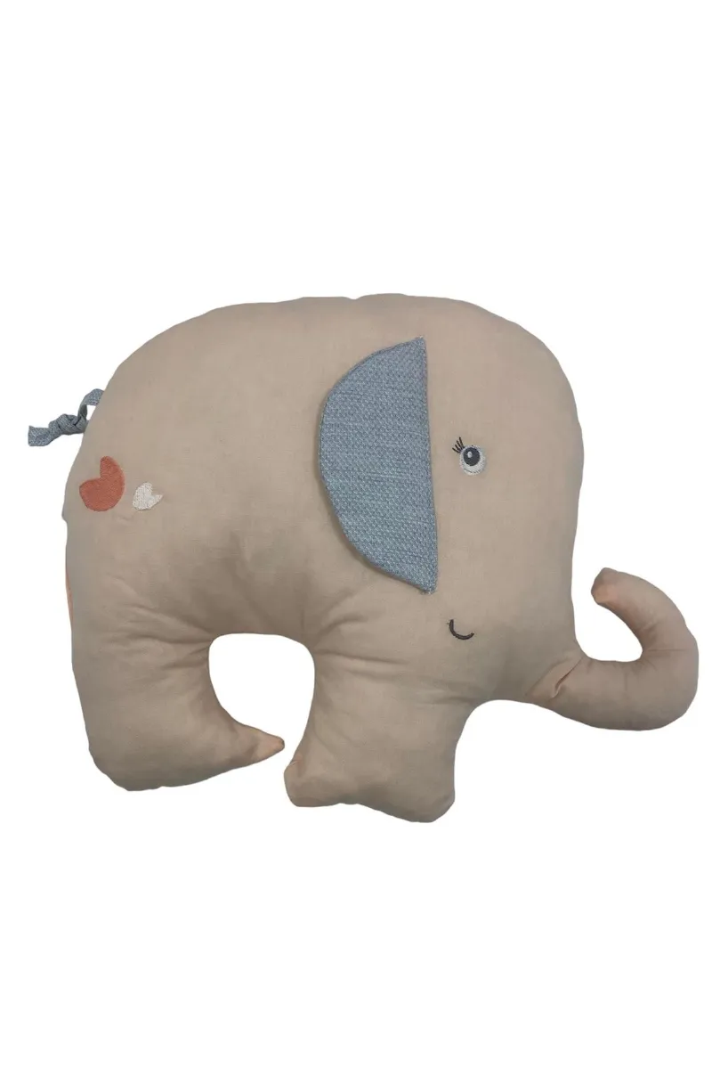 Bibaby Biorganic Chubby Elephant Yastık 72227 Somon