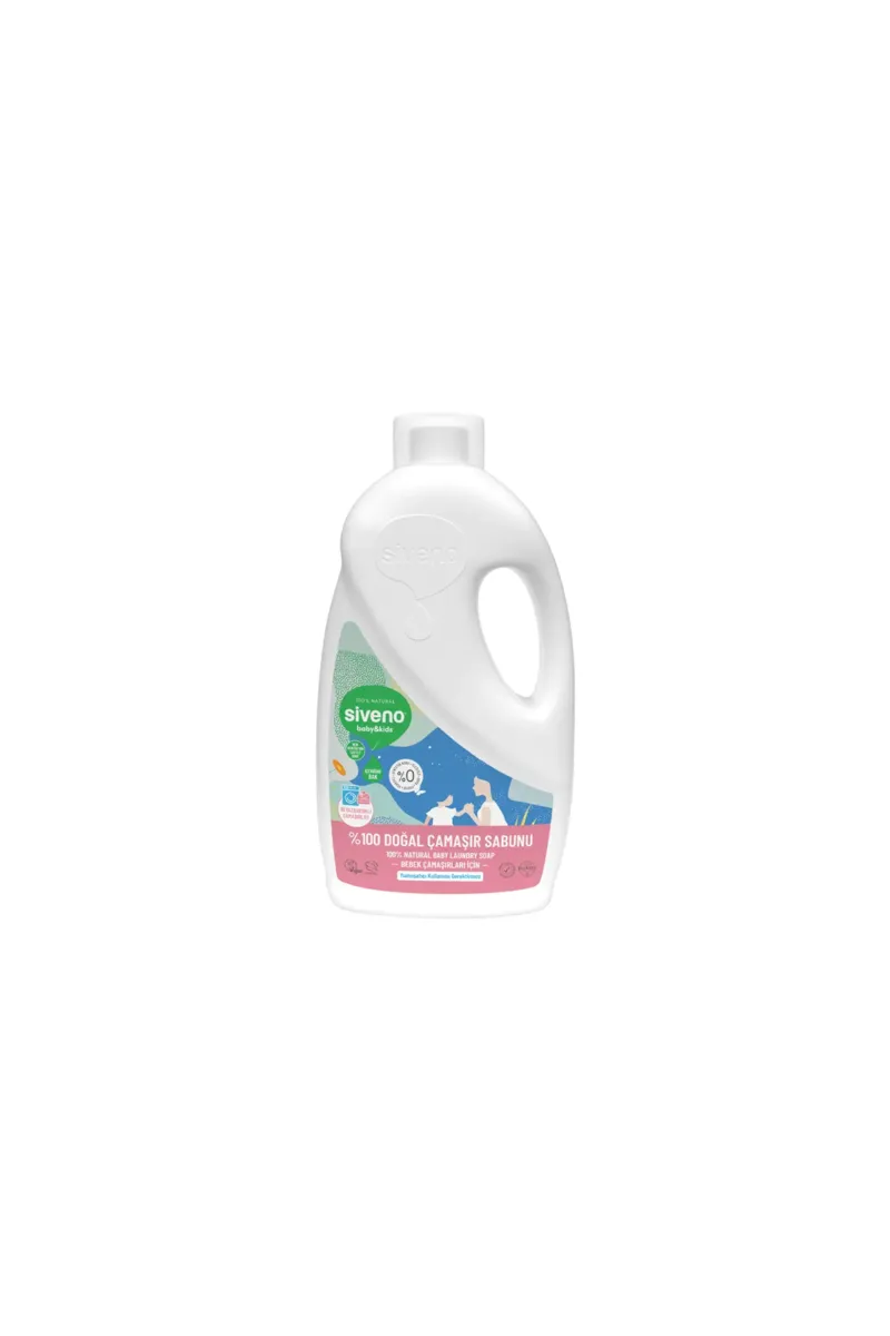 Siveno %100 Doğal Baby Çamaşır Sabunu 1000 ml