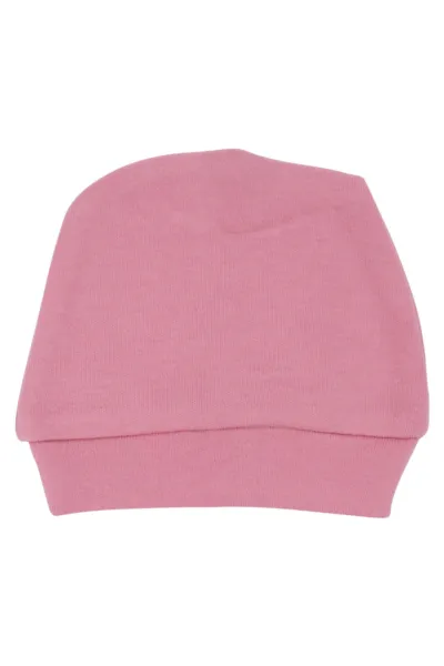 Kız Bebek Pembe Tavşan Baskılı Fırfırlı Patikli Pijama Takımı 0-3 Ay