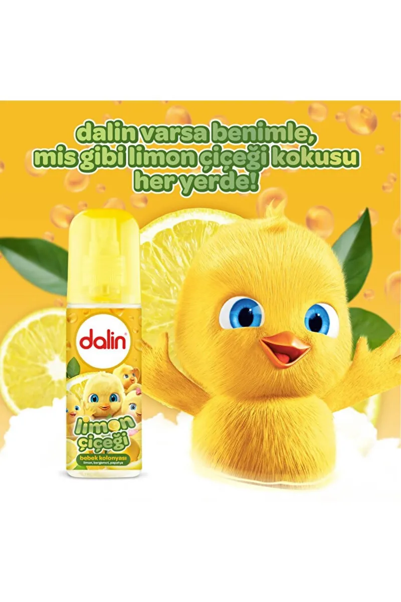 Dalin Sprey Bebek Kolonyası Limon Çiçeği 150 ml