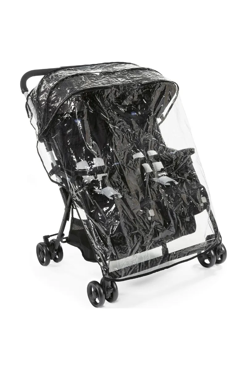 Chicco Ohlala Twin İkiz Bebek Arabası Black Nigth