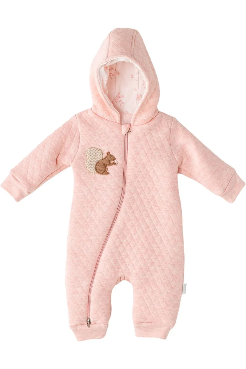 Andywawa AC23324 Squırrels İn The Forest Bebek Kozmonot Pink