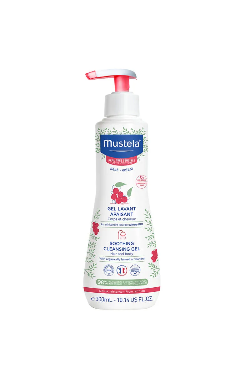 Mustela Soothing Çok Hassas Ciltler İçin Rahatlatıcı Şampuan 300 ml