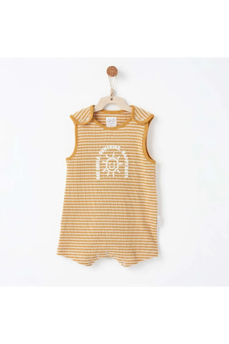 Andywawa AC26670 Bamboo Striped Tulum Mustard