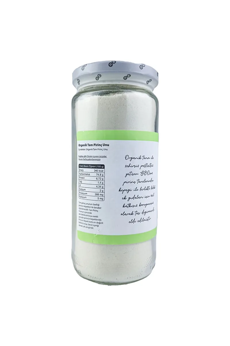 OG Natural Organik Tam Pirinç Unu 300 Gr