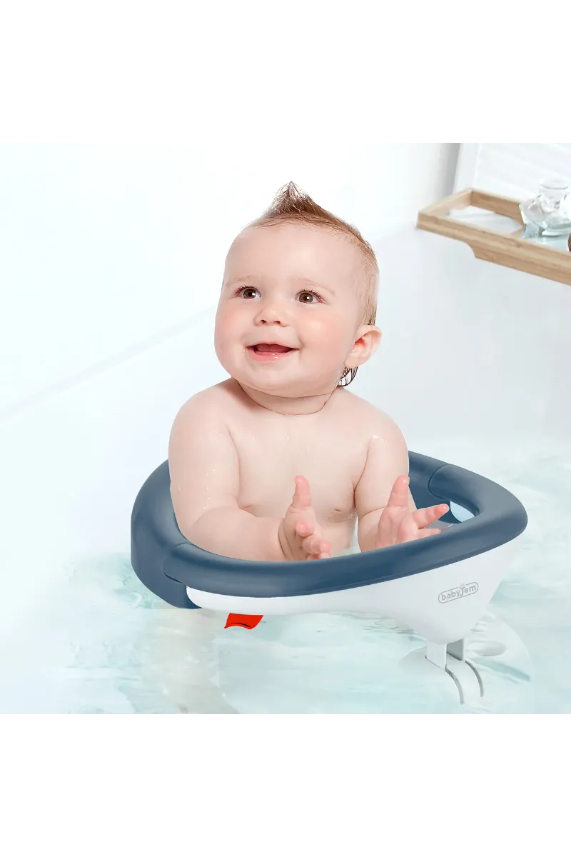 BabyJem Yandan Açılır Banyo & Mama Oturağı İndigo