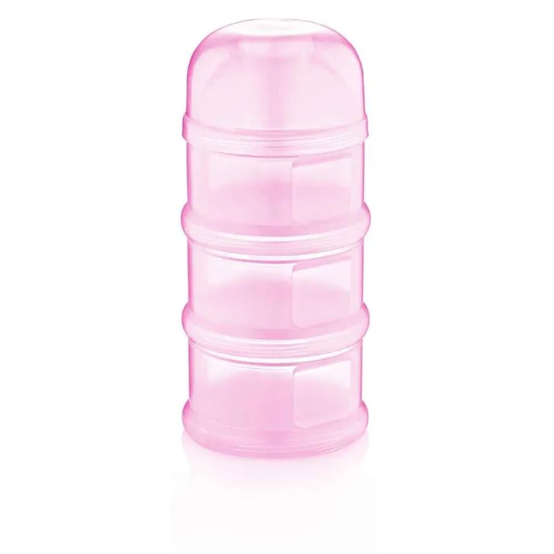 BabyJem Katlı Toz Mama Kabı 545 Pembe