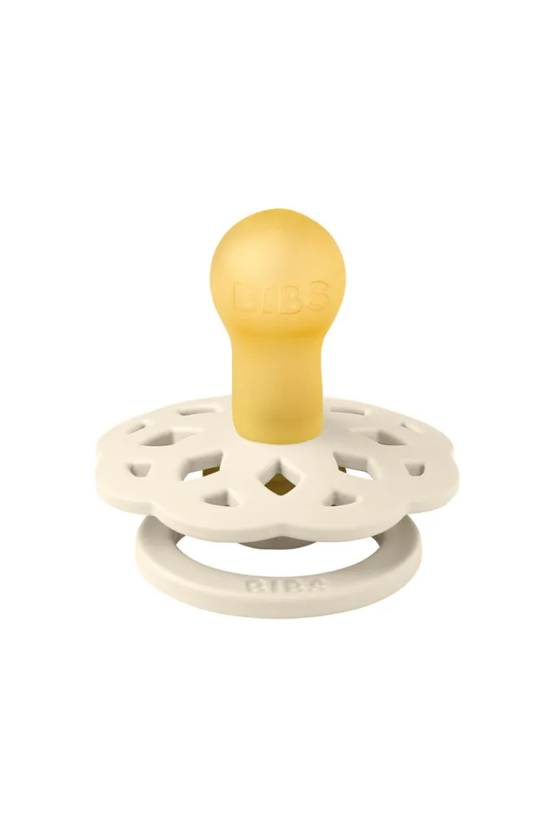 Bibs Boheme Kauçuk Emzik 0-6 Ay Ivory