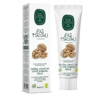 Eyüp Sabri Tuncer Doğal Diş Macunu 90 Gr Ceviz & Ceviz Kabuğu Özlü