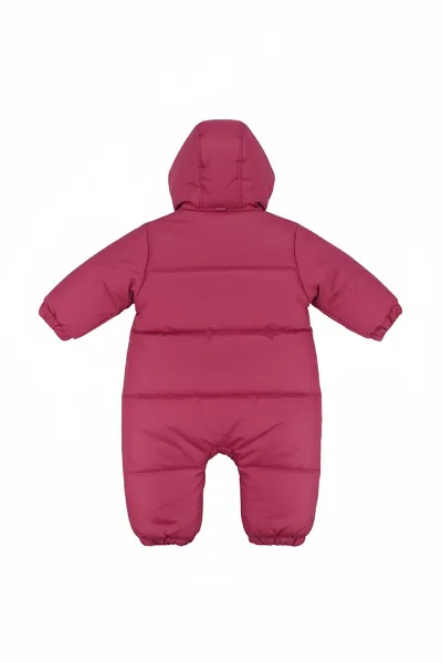 Kız Bebek Fuşya Peluş İçli Düz Kozmonot