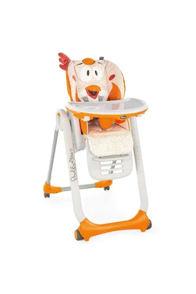 Chicco Polly 2 Start Mama Sandalyesi Süslü Tavuk