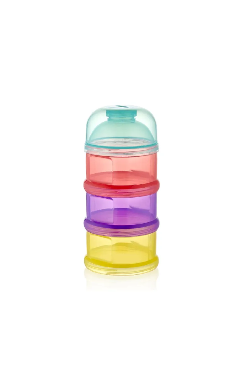 BabyJem Katlı Toz Mama Kabı 545 Karışık Renkli