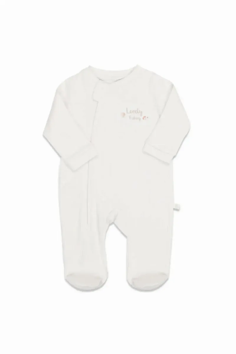 Bistyle Tulum Fermuarli Modal Lovely Fishing 15132 Ekru