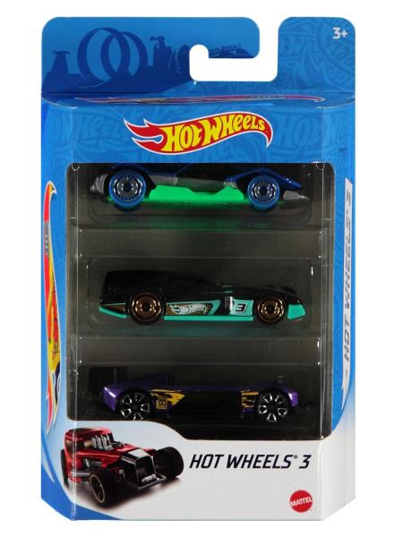 Hot Wheels 3lü Araba Seti K5904