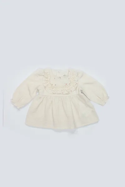 Bistyle 2li Takım Müslin Daisy Flowers 14130 Somon