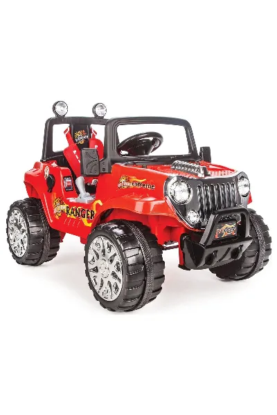 Pilsan Ranger Akülü Araba 12 Volt 05-107 Kırmızı