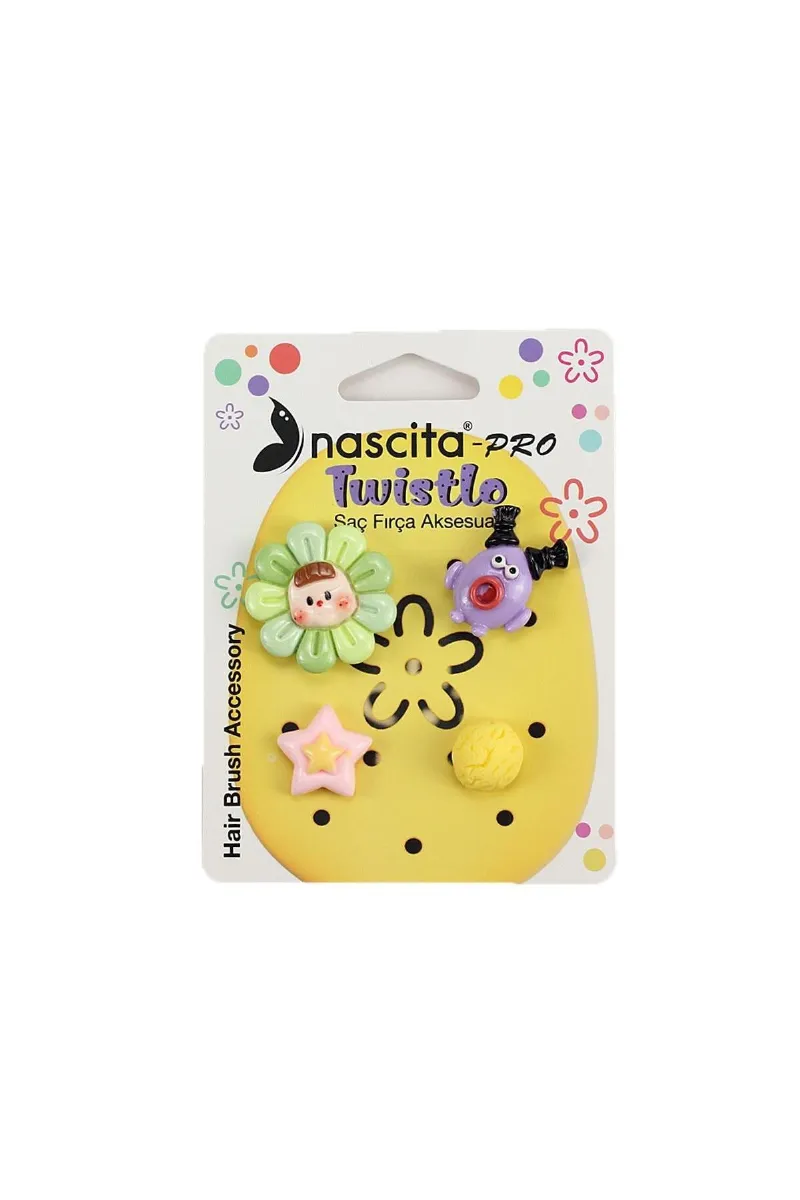 Nascita Twistlo Aksesuar Seti 4'Lü Kahve