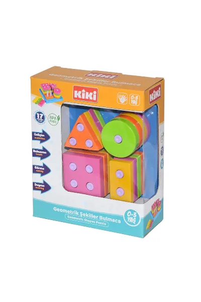 Kiki Geometrik Şekiller Bulmaca AE-1410