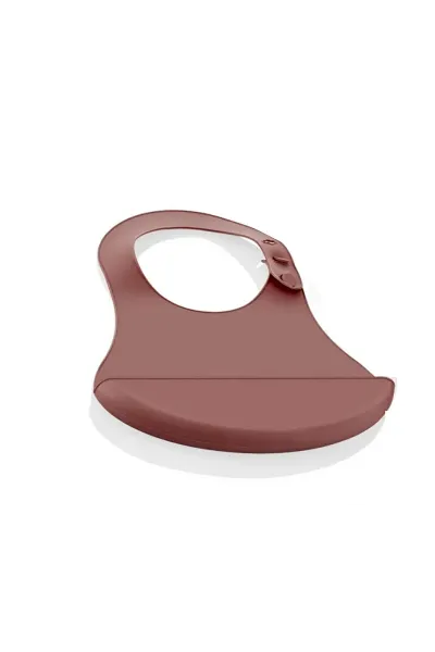 BabyJem Mini Silikon Önlük 718 Mocha