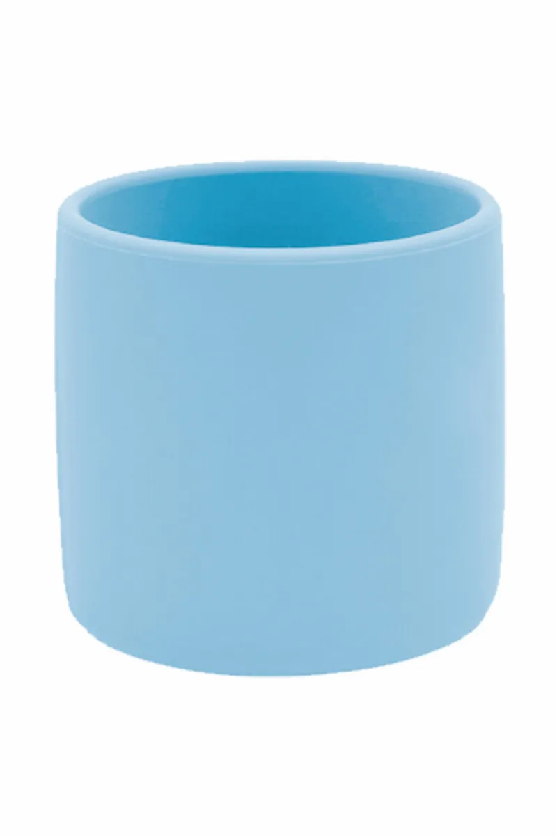 OiOi Silikon Mini Bardak Mineral Blue