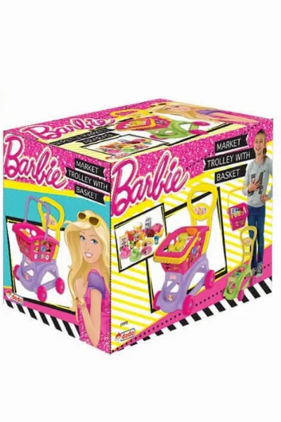 Dede Barbie Sepetli Market Arabası 01972